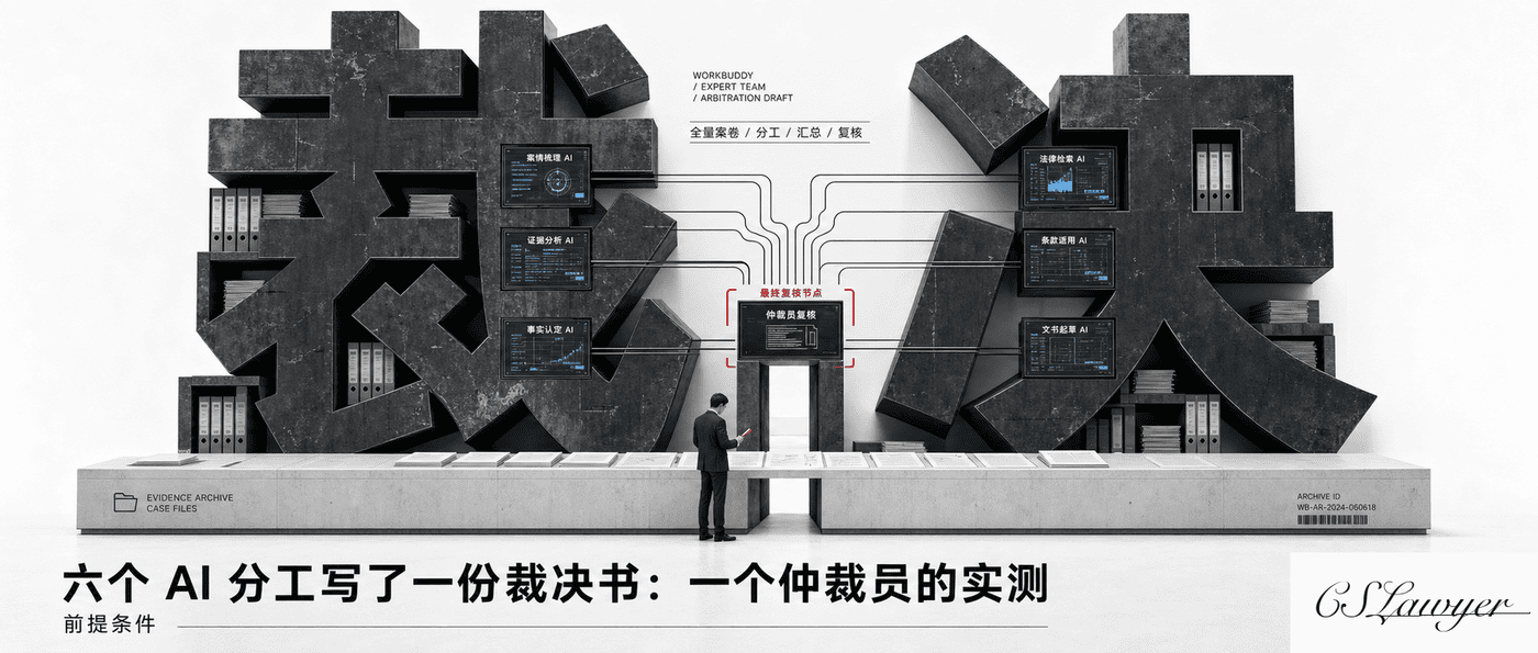 六个 AI 分工写了一份裁决书：一个仲裁员的实测封面图